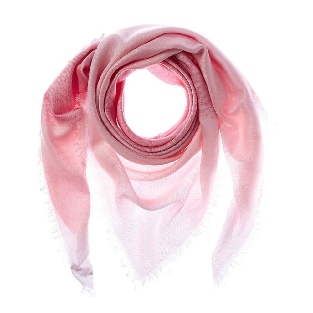 Jimmy Choo Cotton-Blend Scarf, Pink